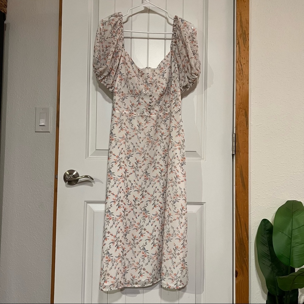 Floral Midi Dress